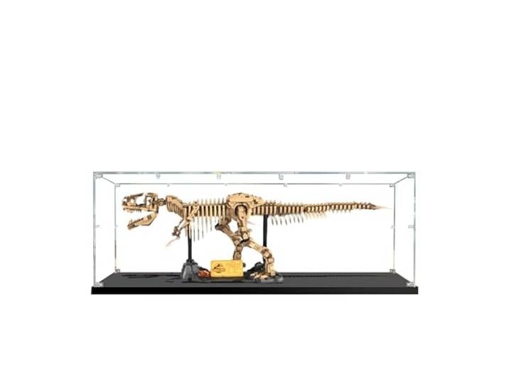 Acryl-Vitrine für Lego 76968 Tyrannosaurus Rex Dinosaurier Fossil Modell, staubdichte Displaybox, transparente Box, Displaybox kompatibel mit Lego 76968 (nur Gehäuse, kein Modell) (Transparent 3MM)