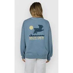 Salty Crew Lunch Time Crew Sweater dusty blue Gr. L