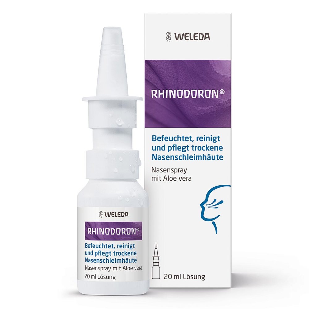 WELEDA AG Rhinodoron Nasenspray Aloe Vera 01260401