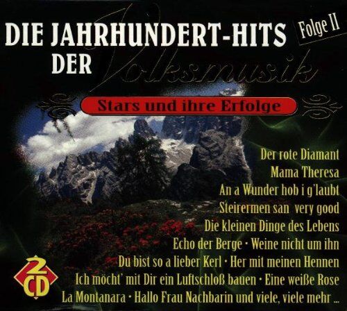 Various - Die Jahrhundert-Hits der Volkmusik (Stars und ihre Erfolge) Vol. 2 - Preis vom 17.10.2026 19:25:27 h