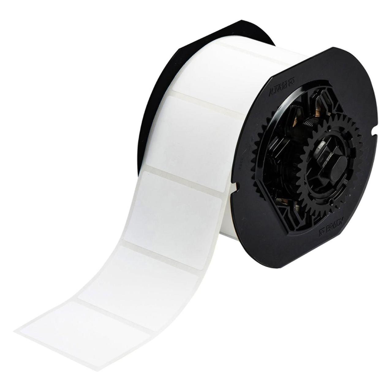 Brady B33-157-490, FreezerBondz(TM), Polyester, Weiss, matt, 55.88 x 38.10 mm, permanent (1000 E.) (60.96 mm) (B33-157-490)