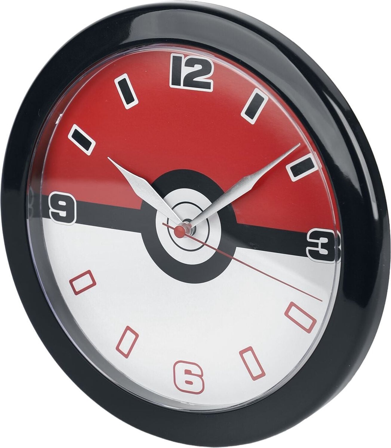 Pokémon Pokéball Wandklok voor Unisex - Meerkleurig