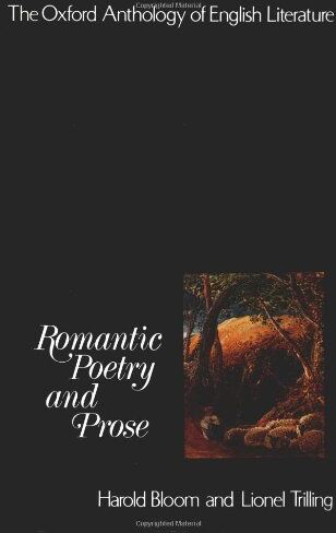 William Golding - The Oxford Anthology of English Literature: Volume IV: Romantic Poetry and Prose - Preis vom 09.10.2026 07:28:09 h