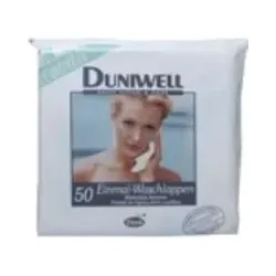 DUNIWELL Einmal Waschlappen sensitiv 50 St