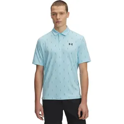 Under Armour Polo T2G Printed, hellblau