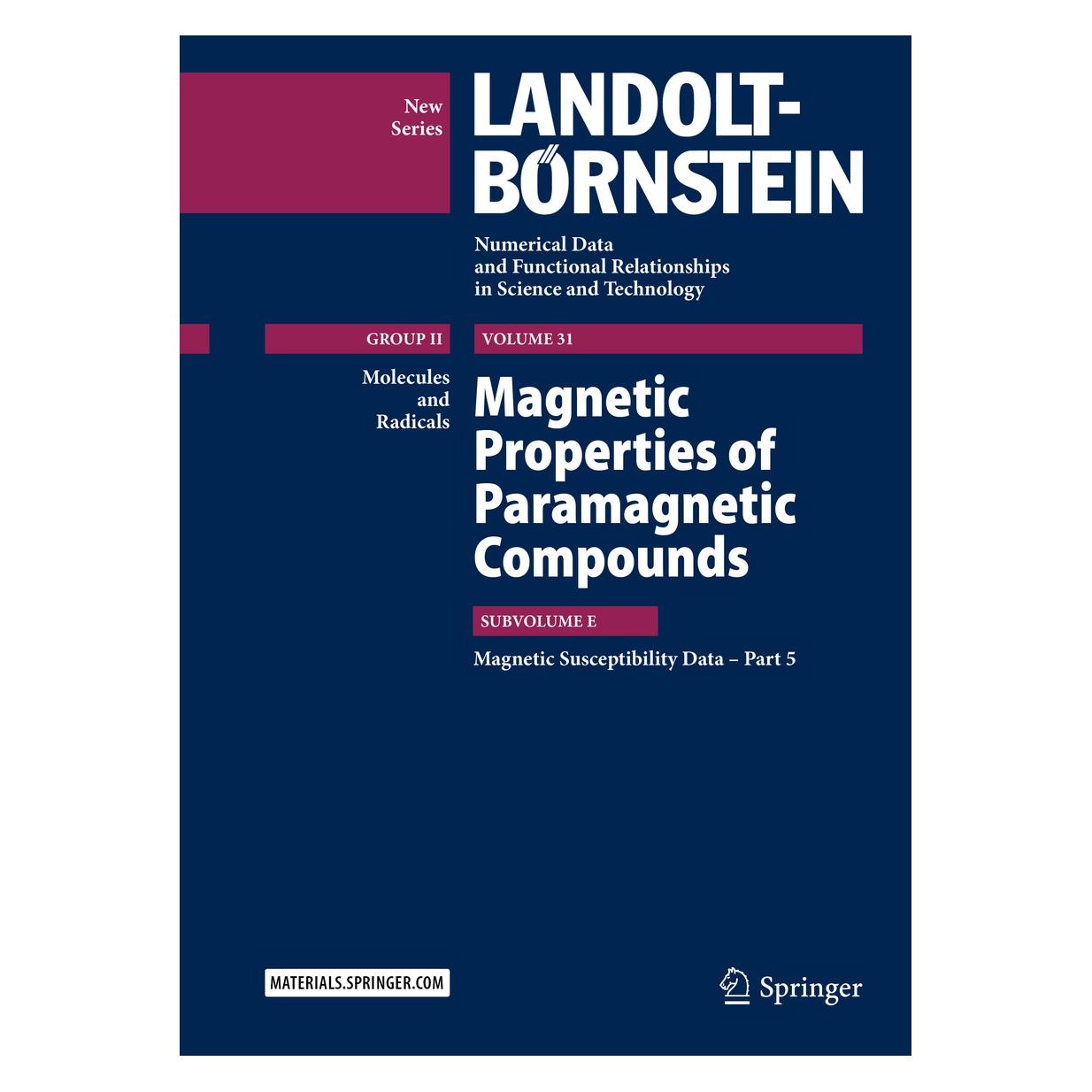 Springer Magnetic Properties of Paramagnetic Compounds (Englisch, Hardcover, A. Gupta, P. Pardasani, R.T. Pardasani) (9783662539736)
