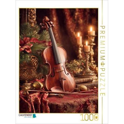 CALVENDO Puzzle Weihnachtssaiten glühen im Atem der Nacht | 1000 Teile Lege-Größe 64x48cm Foto-Puzzle für glückliche Stunden, Sonstige von , Calvendo