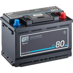 ECTIVE LC 80 LT 12 V LiFePO4 Lithiumbatterie 80 Ah