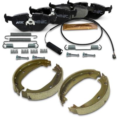 Bestprice Bremsbeläge+Bremsbacken mit Zubehör Hinterachse [Hersteller-Nr. 10604192] für BMW
