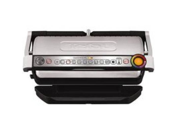 Gril électrique Tefal Optigrill XL GC722D - Noir-Argent - Plaques anti-adhésives - 2000W - Indicateurs