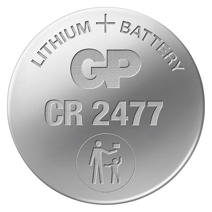 GP Batteries Long Lasting Power (1 Stk., CR2477, 1000 mAh) (0602477C1)
