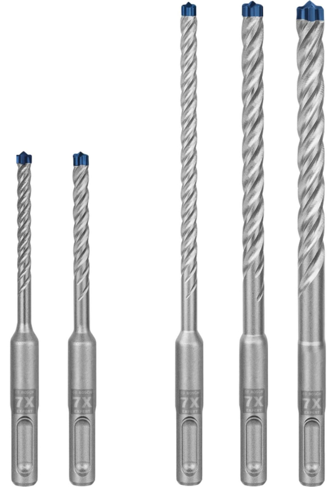Bosch EXPERT Hammerbohrer SDS plus-7X 5-delige set