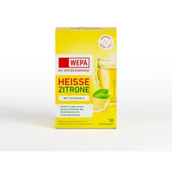 WEPA HEISSE ZITRONE 10X10 g Pulver