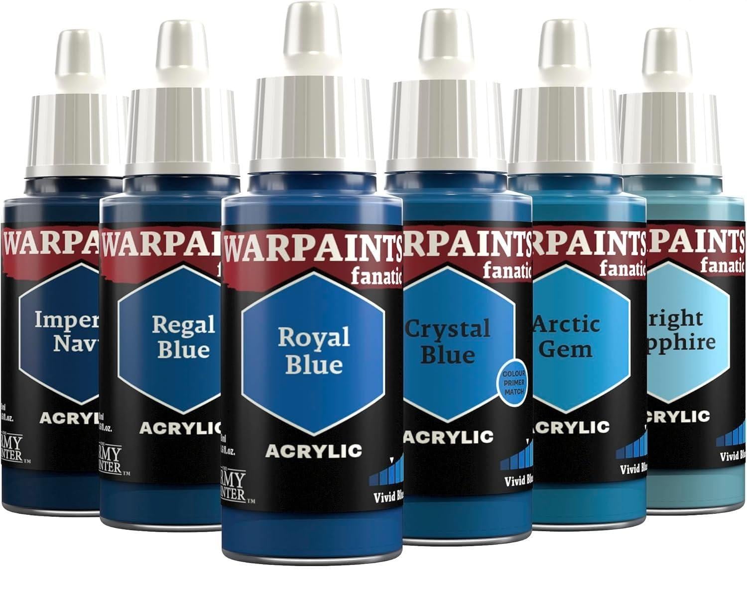 The Army Painter Flexible Triad Helderblauw modelbouw acrylverf 6x18ml