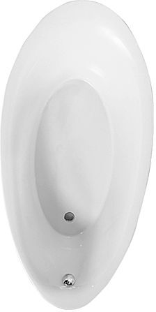 Villeroy und Boch Villeroy & Boch Oval Badewanne Aveo UBQ194AVE7V01 190 x 95 cm, Einbauversion, weiss, mit Füßen
