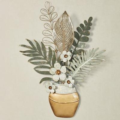Touch of Class Potted Tropics Wall Art Green , Green