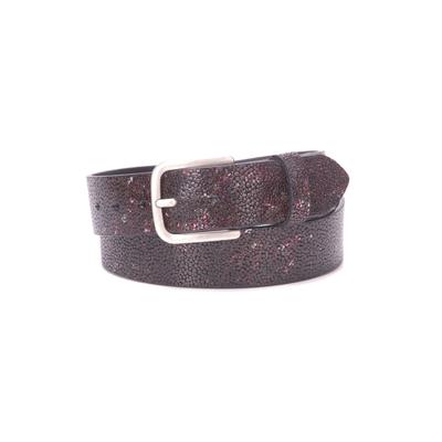 Ledergürtel BA98-COLOGNE "BA98-Cologne Gürtel", Damen, Gr. 95, lila, Obermaterial: 100% Lammleder LEL., uni, Gürtel Ledergürtel, mit Prägung