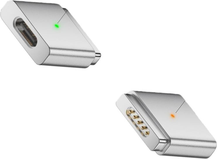 INF USB-C naar MagSafe 2 Adapter 100W Zilver
