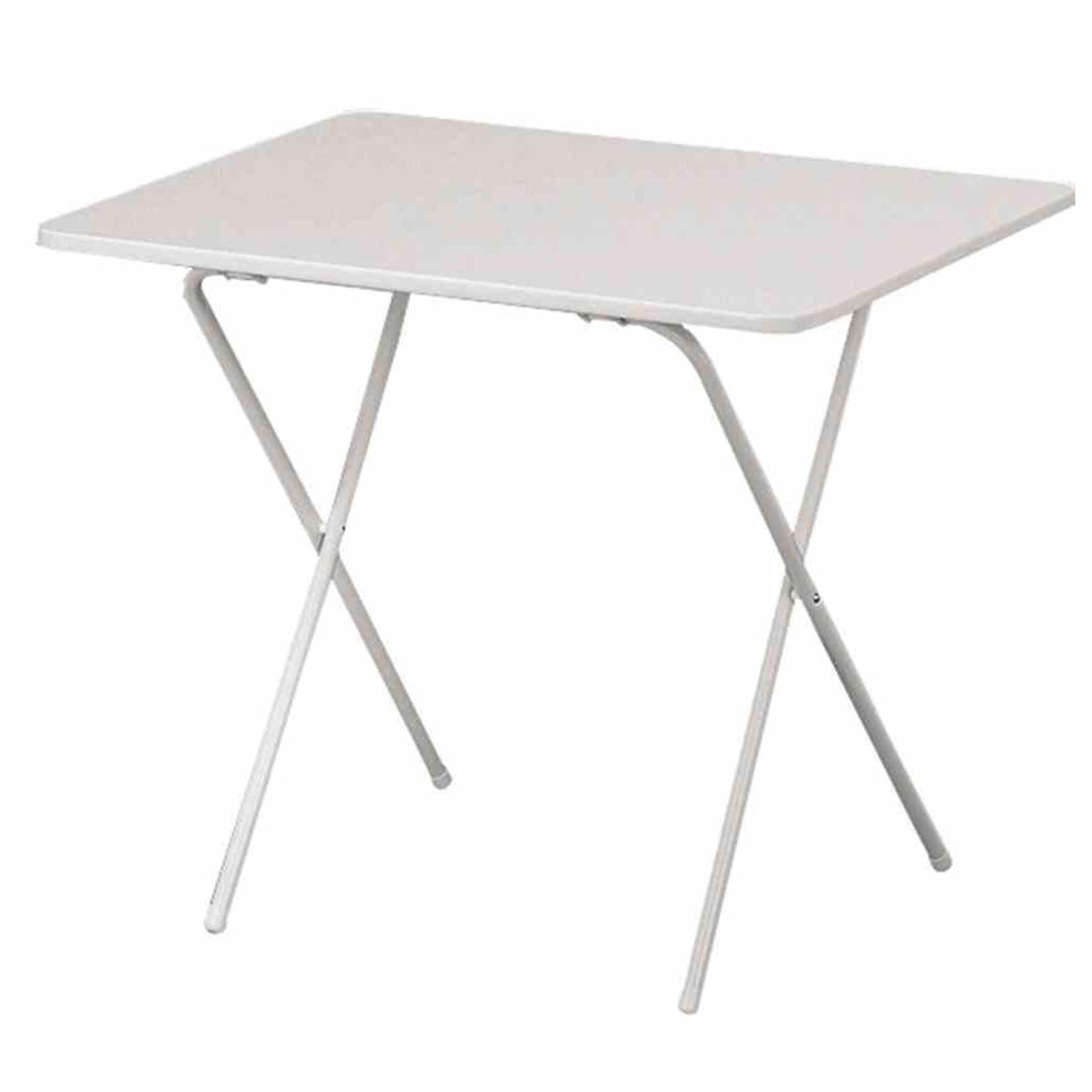 MFG Scherentisch 60x80 cm, weiß mit Scherengestell
