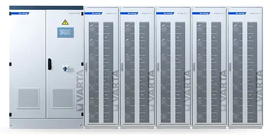 Varta Flex Storage E 120/375, Storage mit Backup 337,5 kWh nutzbar, 120kW WR 02810 400 031
