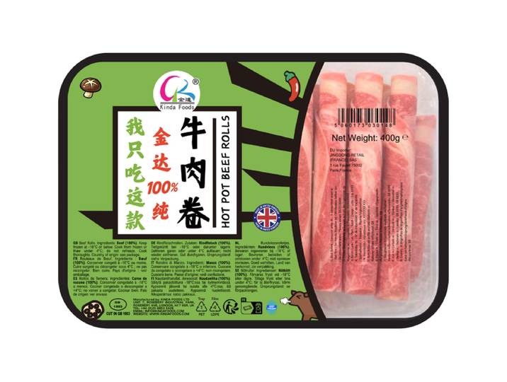 Kinda Tranches de bœuf pour fondue 400 g