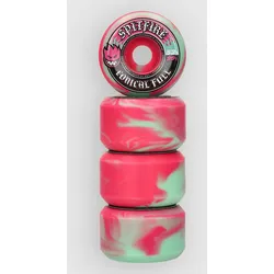 Spitfire Team Color Pack F499 Conical Full 53 Rollen teal / pink swirl Gr. Uni