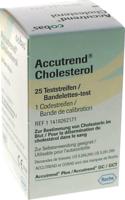 ACCUTREND Cholesterol Teststreifen 25 St