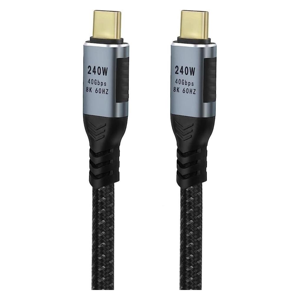 PowerGuard USB Typ C - USB Typ C (0.20 m, USB 2.0, USB 4, 240 W) (00033253)