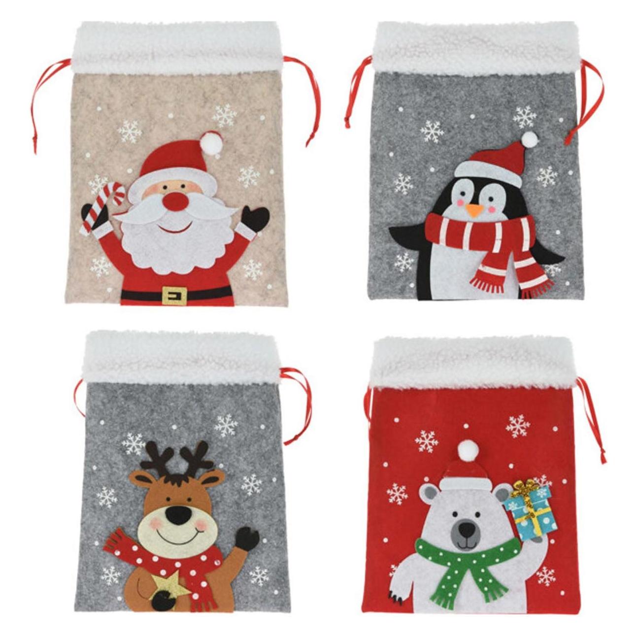 Koopman Filztasche Weihnachtsfigur (1x) (22754814)