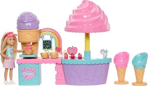 Barbie Chelsea Fashionpop voor meisjes vanaf 4 jaar, Meerdere kleuren, 223 mm