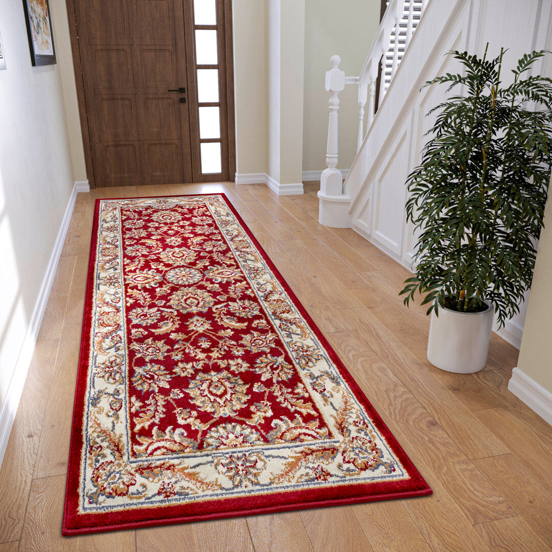 Hanse Home Orient rug - short pile oriental rug for the living room, bedroom, dining room or children's room Runner 80 x 240cm