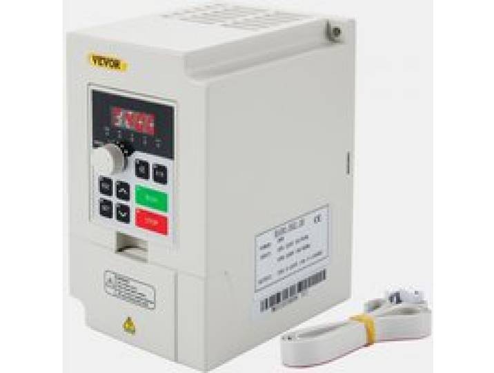 VEVOR Variabler Frequenzumrichter 220 V, 3 kW, 4PS, Variable Inverter, VFD Drehzahlregler, CNC Umrichter -5~40 °C, Vibration < 0,5 G, Ein-/Ausgangsstrom 0-14 A, Eingang 1 oder 3 Phasen, VFD Wandler