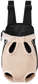 Inspire Picks Breathable Mesh Pet Carrier Backpack Pet Carrier Backpack For Hands Free Travel With Cats & Small Dogs white l