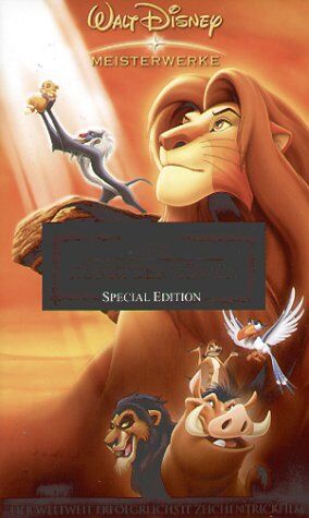 Roger Allers - Der König der Löwen [VHS] - Preis vom 11.10.2026 03:10:56 h