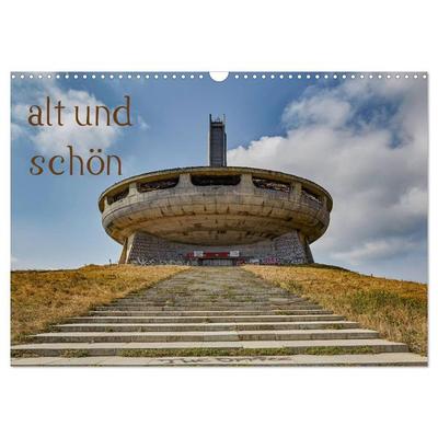alt und schön (Wandkalender 2026 DIN A3 quer), CALVENDO Monatskalender