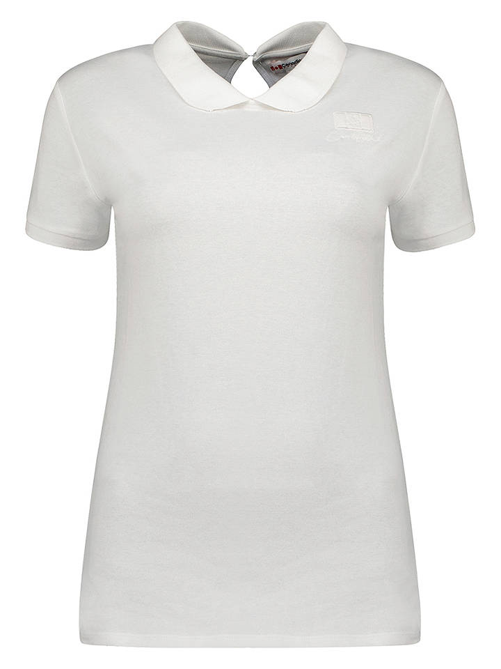Canadian Peak Poloshirt in Weiß - L