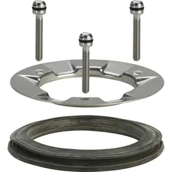 Viega Tempoplex Zubehörsatz 582975 Edelstahl, für Ablaufloch-Ø 90mm