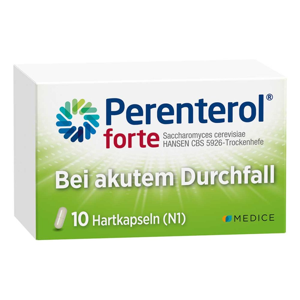 MEDICE Arzneimittel Pütter GmbH&Co.KG Perenterol forte bei akutem Durchfall 04796852