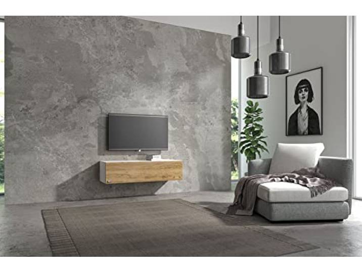 Wuun® TV-Lowboard Somero I 100cm bis 360cm I TV-Schrank & Hängeschrank für Wohnzimmer I Verschiedene Varianten