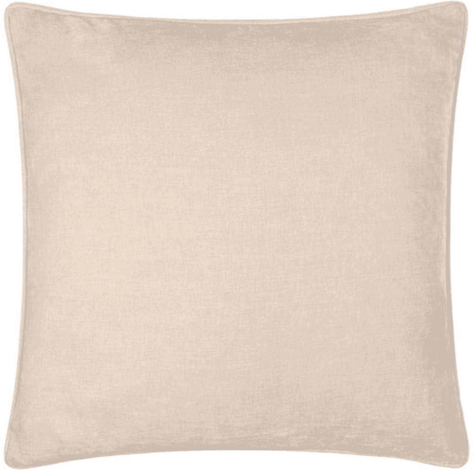 Zephyr Cream Heavy Chenille Velvet Cushion Cover - 50x50cm