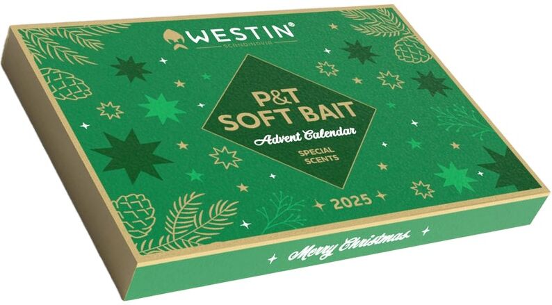 Westin 2025 P&t; Soft Bait Advent Calendar - Julekalender