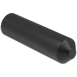 DELOCK Endkappen mit Innenkleber 70 x 20 mm 2 Stück schwarz