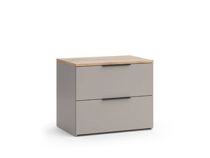 Commode avec tiroirs Wido 60x50cm avec 2 tiroirs Grège Vicco 56614