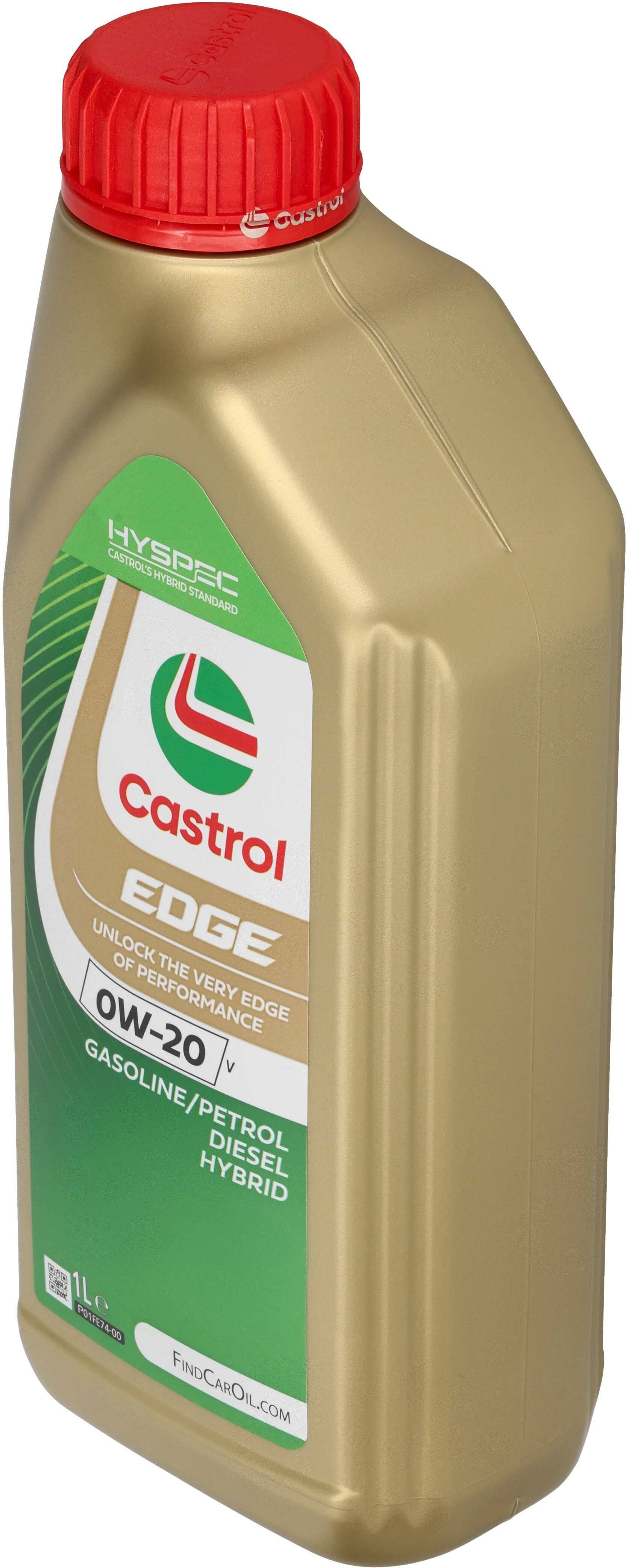 Castrol Motoröl Edge 0w-20 V/ 1 L 15f706 1l