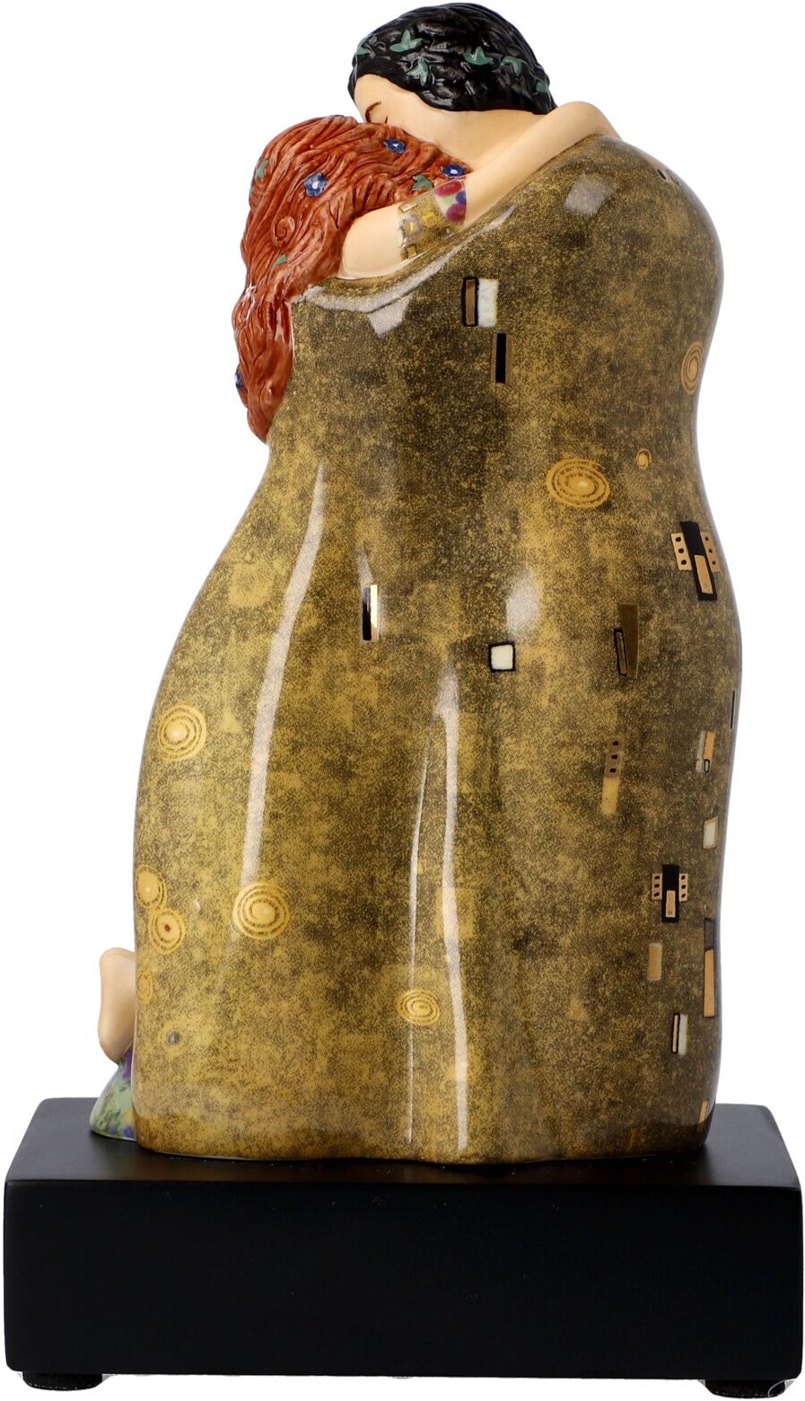 Sammelfigur GOEBEL "Klimt", bunt, B:7cm H:18cm, Porzellan, Dekofiguren, Sammelfigur, Artis Orbis,Klimt,Figur,Porzellan,Gustav Klimt - Der Kuss bunt B/H/T: 7cm x 18cm