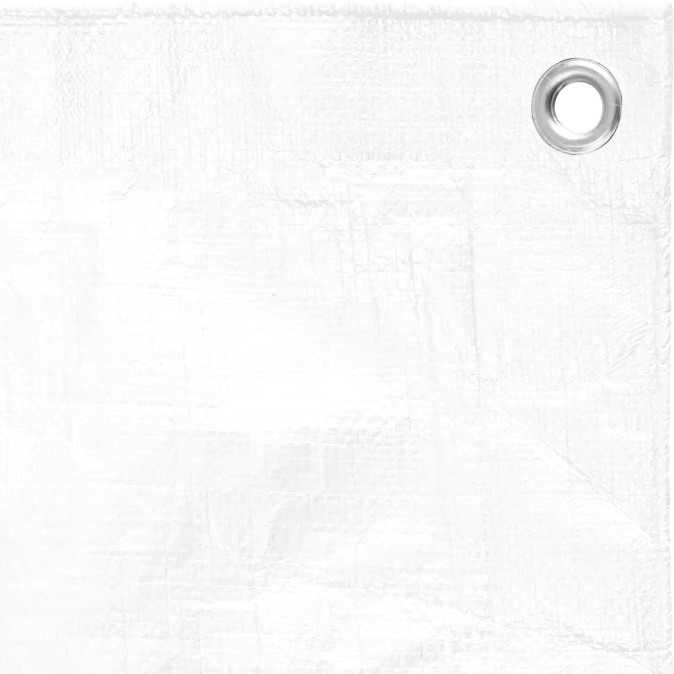 vidaXL Bâche 180 g/m² 2x3 m Blanc PEHD