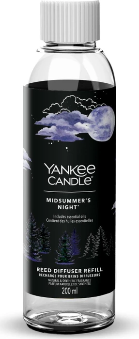 YANKEE CANDLE Nachfüllpackung für Duftstäbchen Signature Midsummer's Night 200 ml
