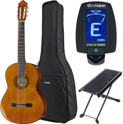 Yamaha C40 Bundle Natur Hochglanz