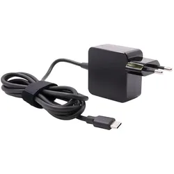 CoreParts USB-C Power Adapter (15 W), Notebook Netzteil, Schwarz