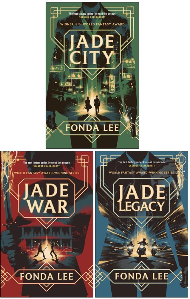 Orbit The Green Bone Saga by Fonda Lee - Jade City, Jade War, Jade Legacy - 3 Books Collection Set - Adult Epic Fantasy - Paperback
